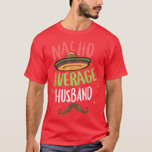 Camiseta Marido médio Nacho Bigode Meican Cinco de Maio