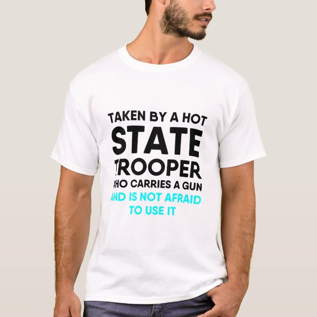 Camiseta Marido Namorada de Namorado de Trooper (Frente)