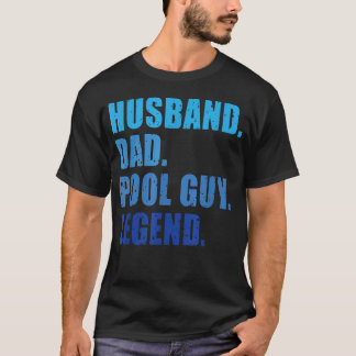 Camiseta Marido Pai Cara Legal Lenda Engraçado