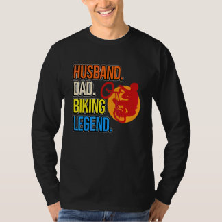 Camiseta Marido Pai Ciclismo Bicicleta Ciclismo Ciclismo Ci