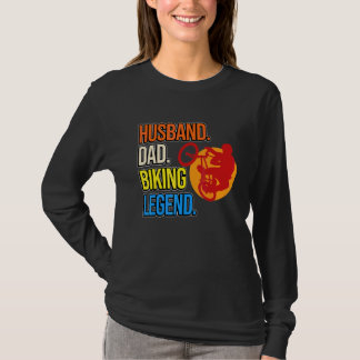 Camiseta Marido Pai Ciclismo Bicicleta Ciclismo Ciclismo Ci