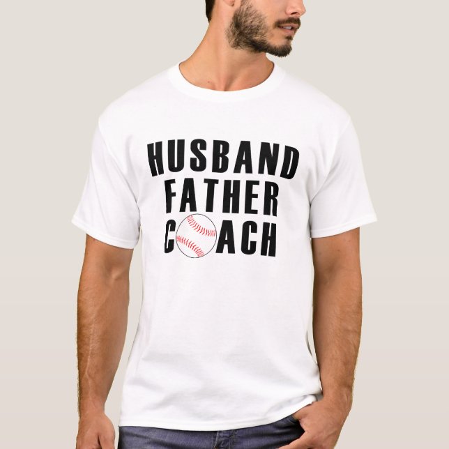Camiseta Marido, Pai e Treinador (Frente)