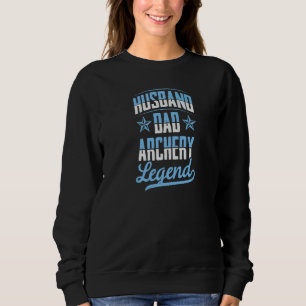 Camiseta Marido Pai Lenda do Arco e Flecha Arqueiro Pai Dia