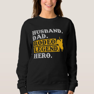 Camiseta Marido Pai Lenda do Rodeio Herói Cavaleiro de Tour