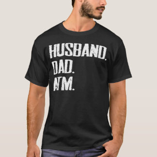 Camiseta Marido Pai Papai Caixa Eletrônico Engraçado Sarcás