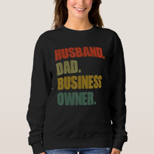Camiseta Marido. Pai. Proprietário de Negócios. CEO Empreen