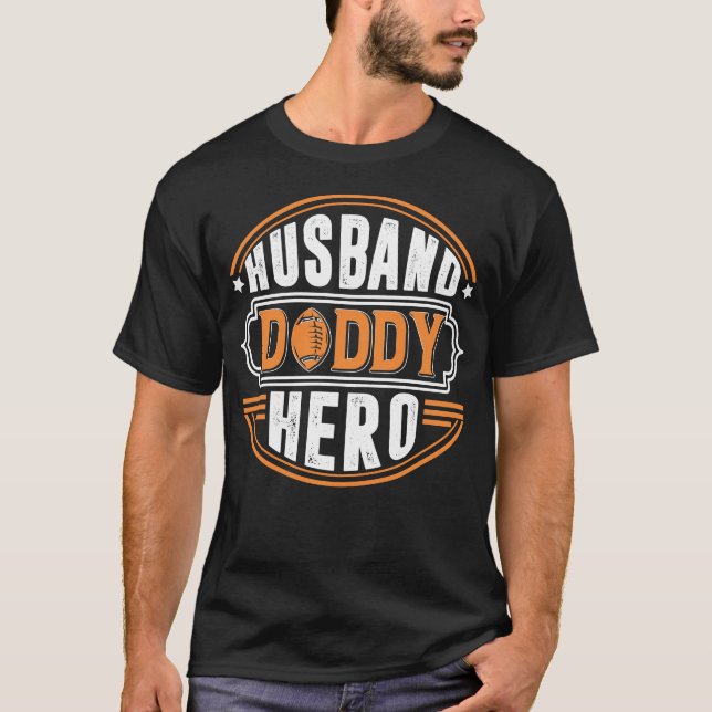 Camiseta Marido Papai Herói (Frente)