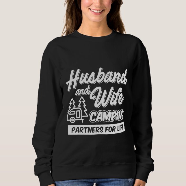 Camiseta Marido, Parceiros Para Campanha De Esposa Para A V (Frente)