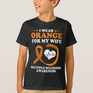Camiseta Marido Que Eu Visto Laranja Para Minha Esposa
