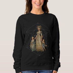 Camiseta Marie Antoinette Art Geométrica (Vintage em destaq