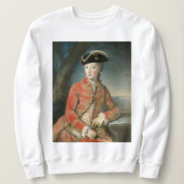 Camiseta Marie Antoinette em camisola vermelha