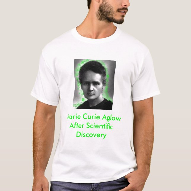 Camiseta Marie Curie Aglow (Frente)