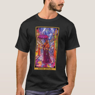 Camiseta Marie Laveau Justice Tarot Card Voodoo Witold New