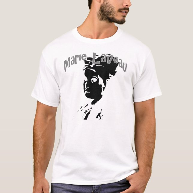 Camiseta Marie Laveau, Rainha Voodoo (Frente)