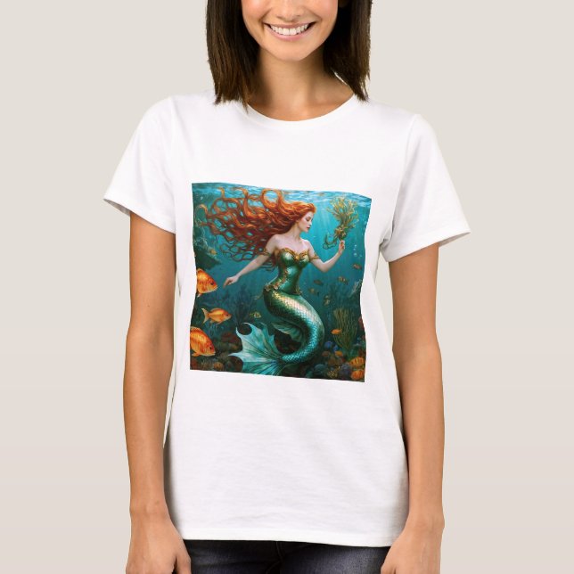 Camiseta "Marielle" - Linda Sereia Dançante (Frente)