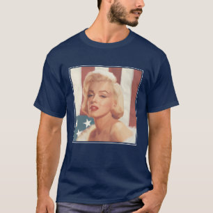 Camiseta Marilyn Flag