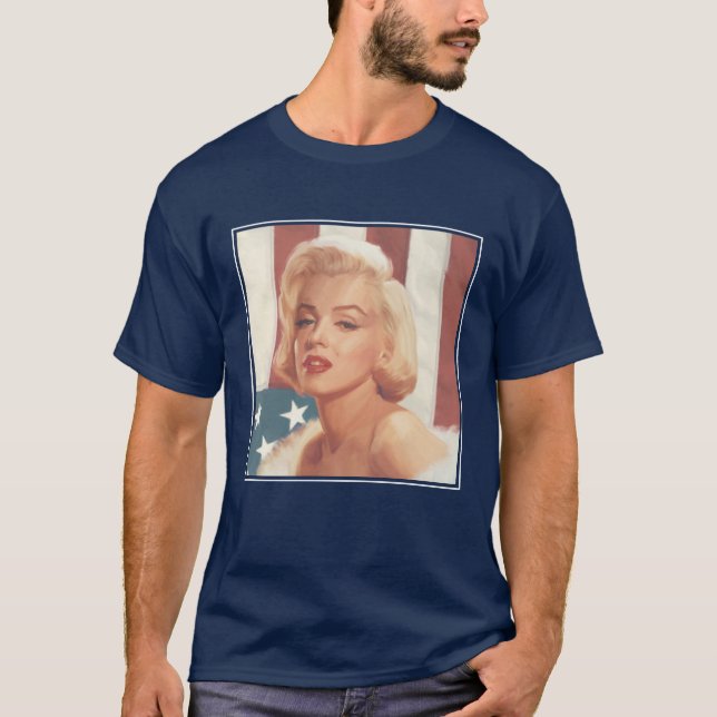 Camiseta Marilyn Flag (Frente)