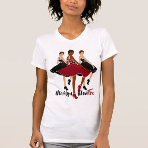 Camiseta Marilyn MonFRO AFRoCA Afro Africa Negra