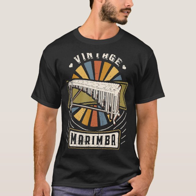 Camiseta Marimba Vintage Refiro Clássico Amor (Frente)