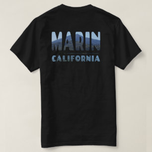 Camiseta Marin California Mt Tamalpais em LETTERS Design