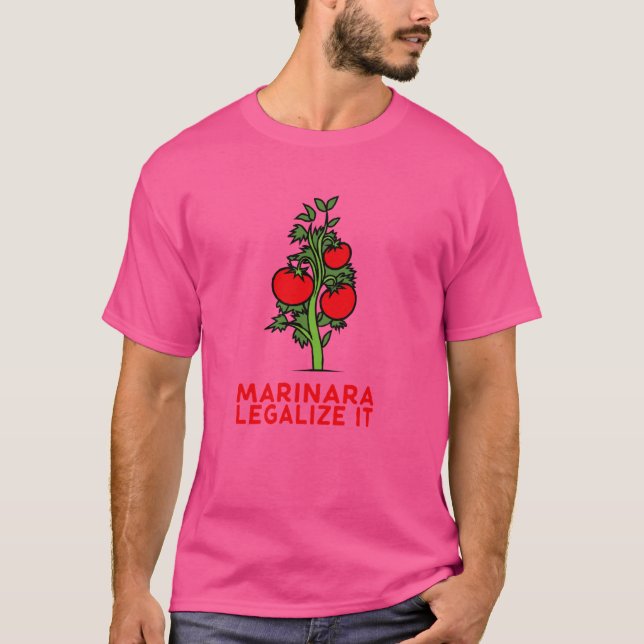 Camiseta Marinara Legalize - Engraçado (Frente)