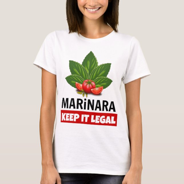Camiseta Marinara Mantém o Seu Fundamento Jurídico Deixa To (Frente)