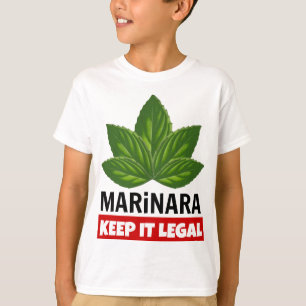 Camiseta Marinara Mantenha-o no manto legal