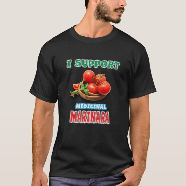 Camiseta Marinara Medicinal (Frente)