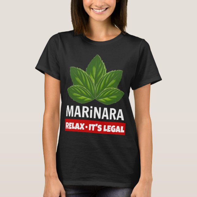 Camiseta Marinara Relaxe É o Base Jurídico Deixa o Humor Co (Frente)