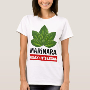 Camiseta Marinara Relaxe É o Base Jurídico Deixa o Humor Co