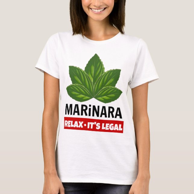 Camiseta Marinara Relaxe É o Base Jurídico Deixa o Humor Co (Frente)