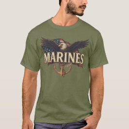 Camiseta Marine Corps Veteran Logo
