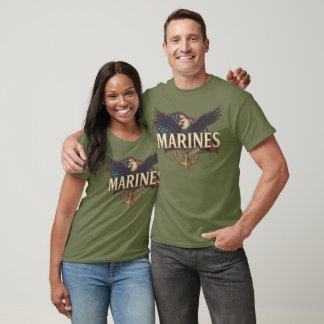 Camiseta Marine Corps Veteran Logo