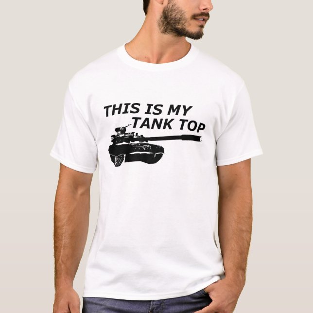 Camiseta Marine Tank - Este é o meu tanque (Frente)