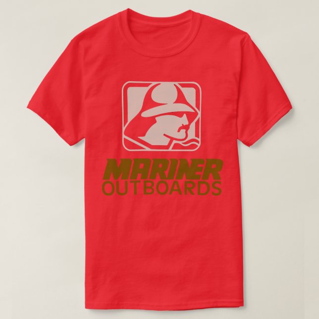 Camiseta Mariner Outboard Motors (Frente do Design)
