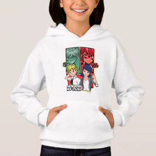 Camiseta Marinette e Adrien Verdadeiras Cores