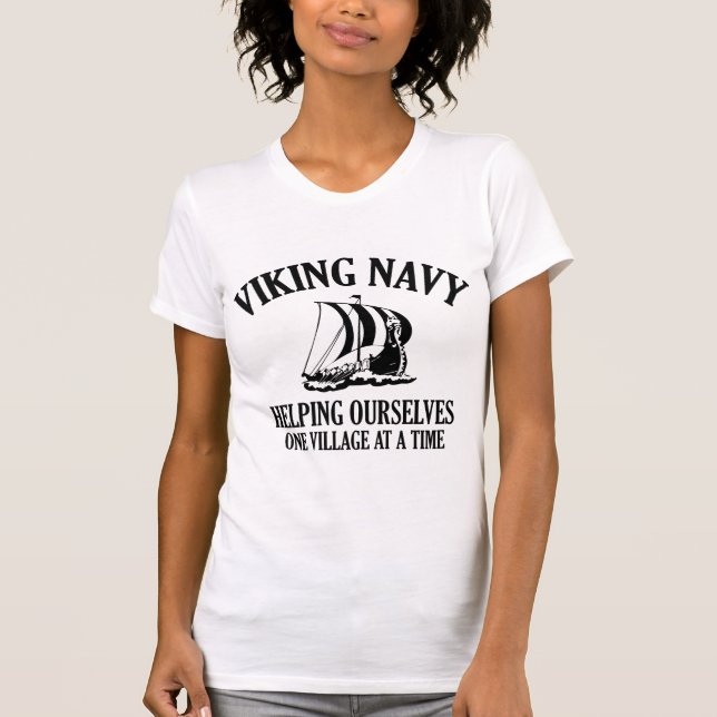 Camiseta Marinha Viking (Frente)