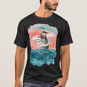 Camiseta Marinheiro ama peixe