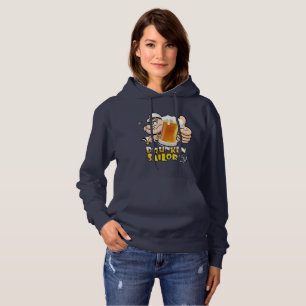 Camiseta Marinheiro Bêbado Mulheres Hoodie