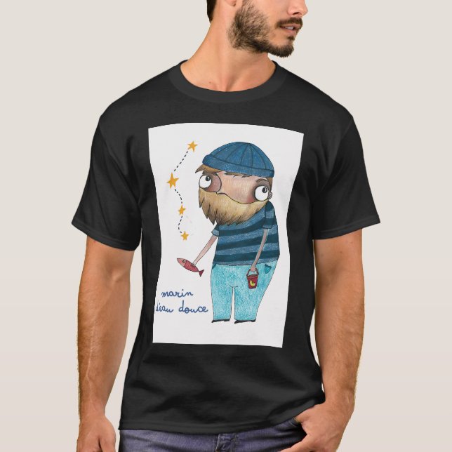 Camiseta marinheiro de água doce (Frente)