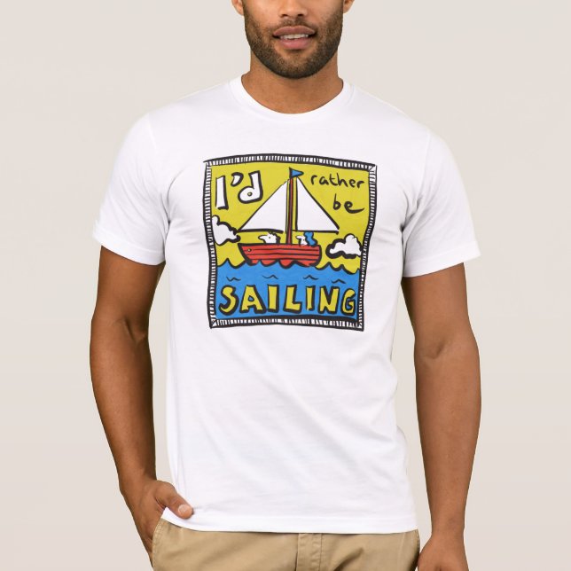 Camiseta Marinheiro ou Yachtsman Fun (Frente)