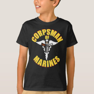 Camiseta Marinho americano Corpsman 8404 FMF Marinho Veter