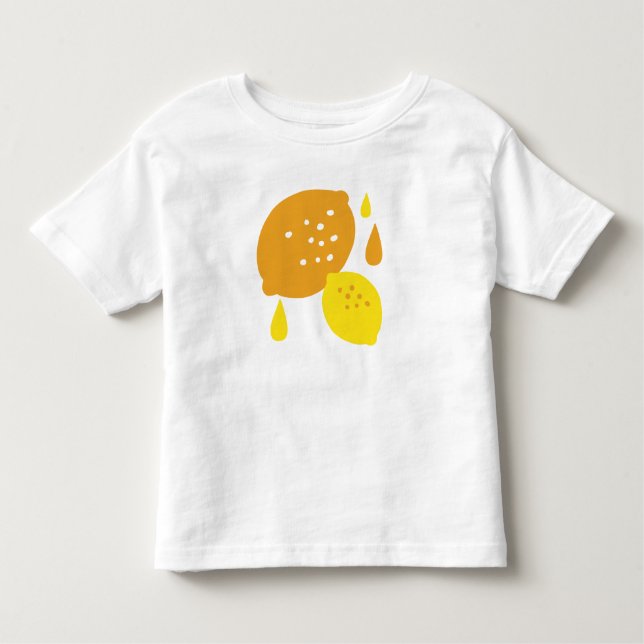 Camiseta Marinho Blue Lemon Art - Refrescando o Citrus Desi (Frente)