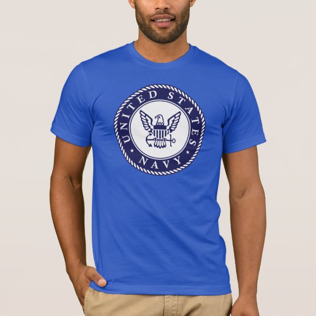 Camiseta Marinho dos Estados Unidos (Frente)