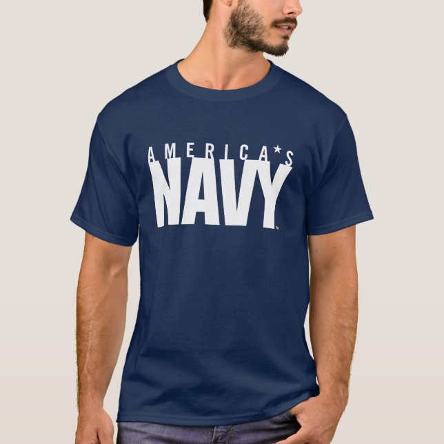 Camiseta Marinho dos EUA | Marinho americano (Frente)