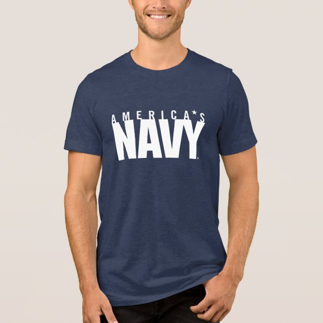 Camiseta Marinho dos EUA | Marinho americano (Frente)