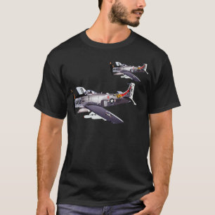 Camiseta Marinho Douglas A6 Skyraider Pair