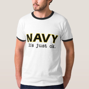 Camiseta Marinho. É apenas aprovado. - Vai o exército - T