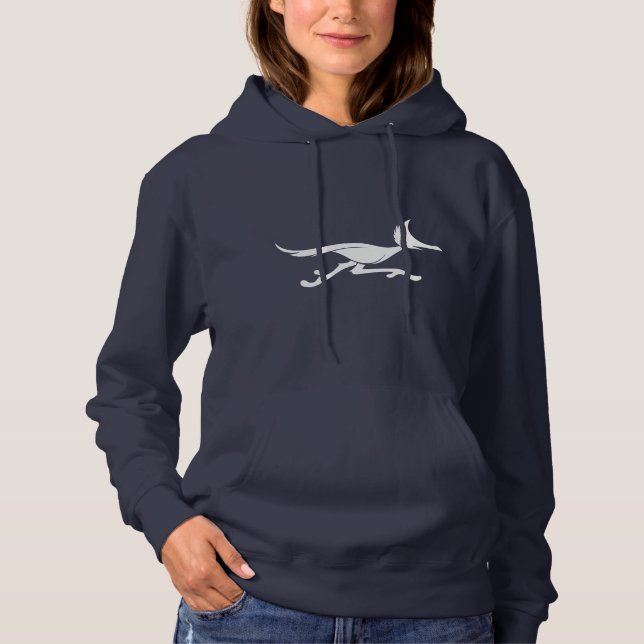 Camiseta Marinho Hoodie RVRR feminino (Frente)