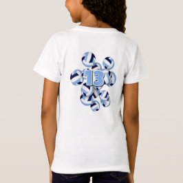 Camiseta marinho lt azul volleyball nome do atleta